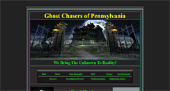 Desktop Screenshot of ghostchasersofpa.com